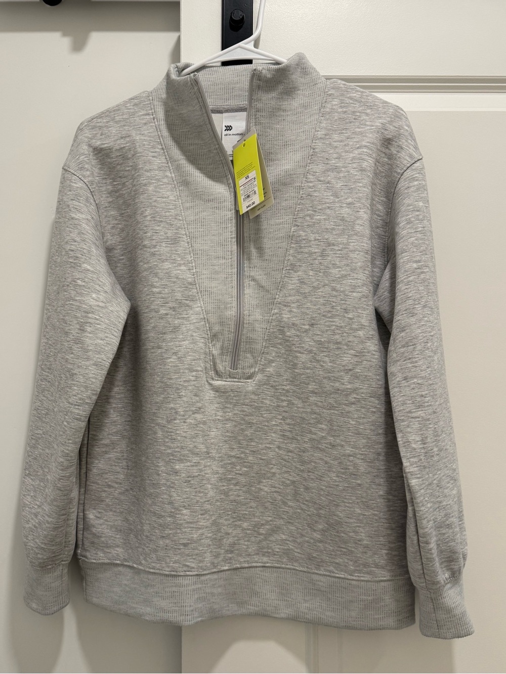 NWT All in Motion Airy Sleek Half-Zip Pullover | Size XS